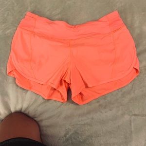 Lululemon Speed Shorts Size 8